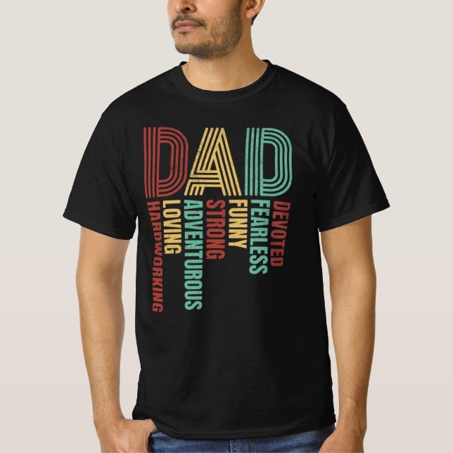 Lustige Papa-Titel T-Shirt (Vorderseite)