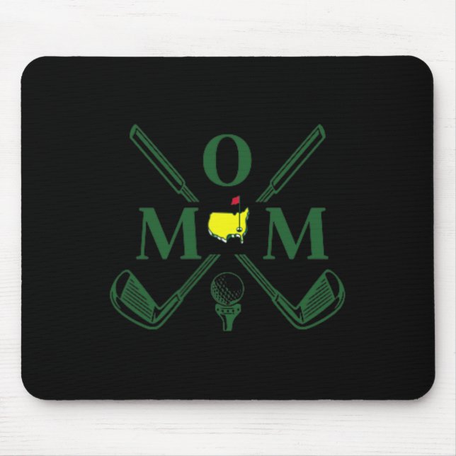 Lustige Par Mutter Golf passende Golf Zitat Party  Mousepad (Vorne)