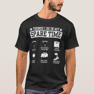 Lustige Paragliding-Kunst für Männer Frauen Paramo T-Shirt
