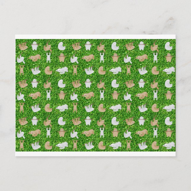 lustige Parolen Postkarte (Vorderseite)