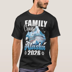 Lustige passende Familiengruppe Alaska Kreuzfahrt T-Shirt