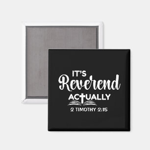 Lustige Pastorenweihe ES IST TATSÄCHLICH EIN GEIST Magnet
