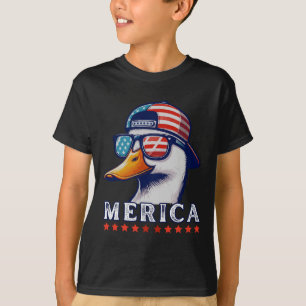 Lustige patriotische Entenliebhaber 4. Juli Lustig T-Shirt