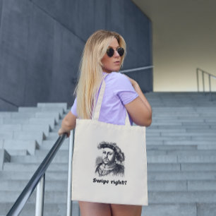 Lustige Pause Henry VIII Tote Tag Tragetasche