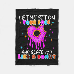 Lustige peinliche Donut-Schmutz-Shirts für Frauen  Fleecedecke