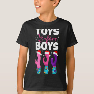 Lustige peinliche Spielzeuge vor Jungs Spaß Erwach T-Shirt