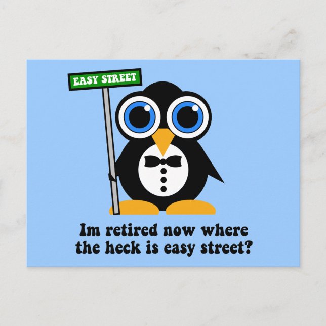 lustige Pension Postkarte (Vorderseite)