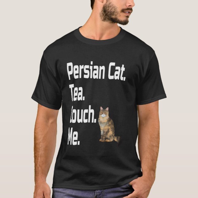 Lustige Perserkatze Tee Couch Ich Liebhaber Mutter (Vorderseite)