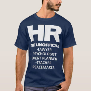Lustige Personalabteilung HR Un Alles  T-Shirt