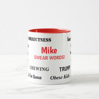 Lustige Personalisierbare Ärgernisse Hates Schimpf Tasse