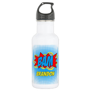 Lustige personalisierte benutzerdefinierte Comic-B Edelstahlflasche