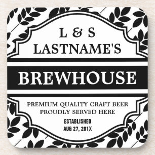 Lustige personalisierte Brauerei für Untersetzer