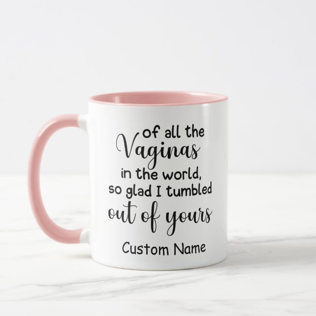 lustige personalisierte Geschenke für Mama-Kaffee- Tasse (Links)