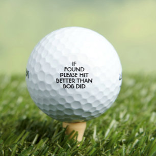 Lustige Personalisierte Golfball