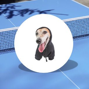 Lustige Personalisierte Hunde-Foto Tischtennisball