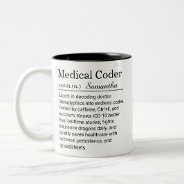 Lustige persönliche Definition eines Medizinischen Tasse