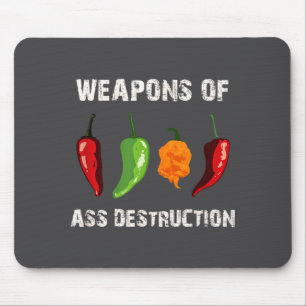 Lustige Pfeffer Chili Kopf Scy Heiße Lebensmittel Mousepad