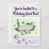 Lustige Pferdeliebhaber-Party - Whimsical Floral F