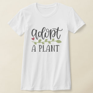 LUSTIGE PFLANZE ADOPTIEREN T-Shirt