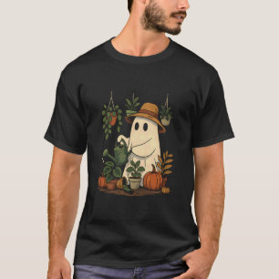 Lustige Pflanzen-Geister Gruseliger Gärtner Hallo T-Shirt