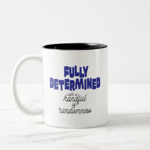 Lustige Philosophische Vollständig Determinierte T Zweifarbige Tasse