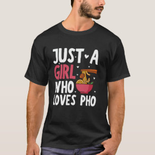 Lustige Pho-Kunst für Mädchen Frauen Vietnamesisch T-Shirt