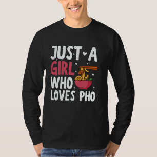 Lustige Pho-Kunst für Mädchen Frauen Vietnamesisch T-Shirt