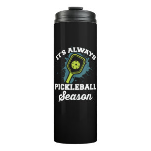 Lustige Pickleball-Geschenke Thermosbecher