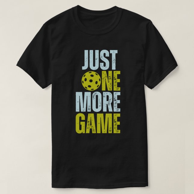 Lustige Pickleball Herren T-Shirts (Design vorne)
