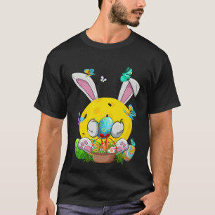 Lustige Pickleball-Kugel & -Schläger Hasenohren Os T-Shirt
