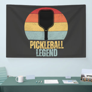 Lustige Pickleball-Legende Banner