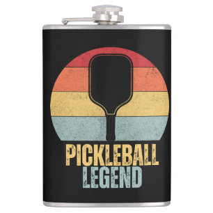 Lustige Pickleball-Legende Flachmann