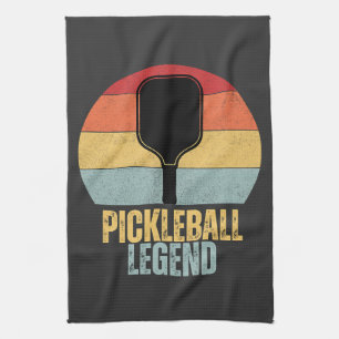Lustige Pickleball-Legende Geschirrtuch