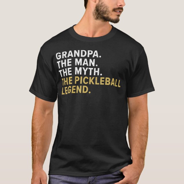Lustige Pickleball-Shirts für Männer - Renteneintr T-Shirt (Vorderseite)