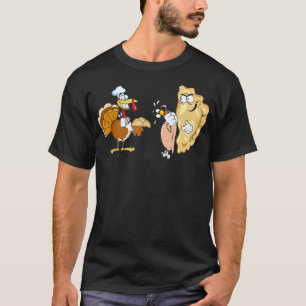Lustige Pierogi Truthahn Polnisches Essen Erntedan T-Shirt