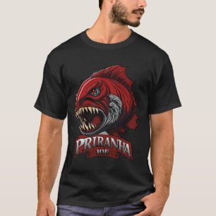 Lustige Piranha-joe-Liebhaber-Geschenke Perfekte B T-Shirt