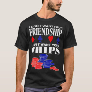 Lustige Poker-Sprüche T-Shirt