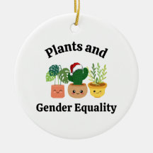 Lustige politische Pflanzengartendekoration LGBTQ