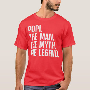 Lustige Popi-Kunst für Opa Großvater von den Enkel T-Shirt