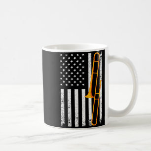 Lustige Posaunenkunst für Männer Frauen Jazzmusik Kaffeetasse