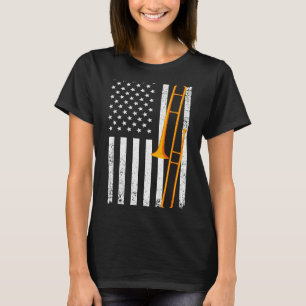Lustige Posaunenkunst für Männer Frauen Jazzmusik T-Shirt