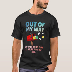 Lustige Postmitarbeiter Kunst Für Männer Frauen Po T-Shirt
