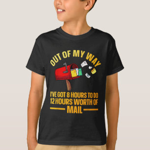 Lustige Postmitarbeiter Kunst Für Männer Frauen Po T-Shirt