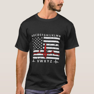 Lustige PQRST Krankenschwester Pflege Student Kard T-Shirt