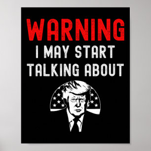 Lustige Pro Trump Republikanische Amerikanische Ko Poster