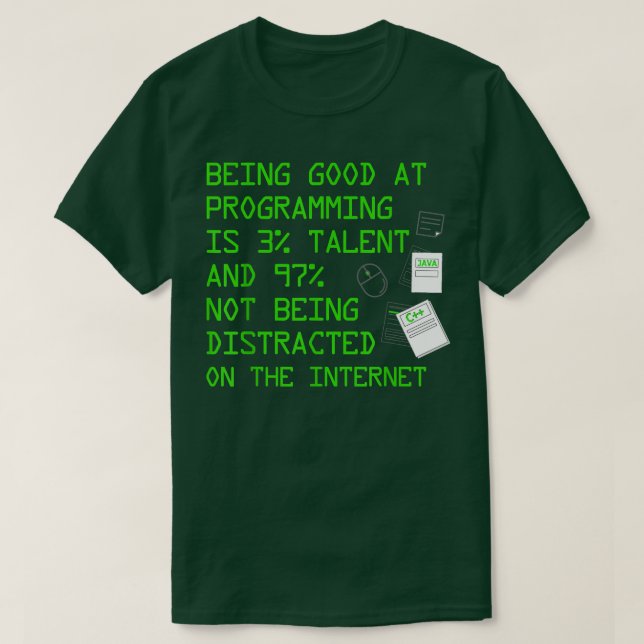 Lustige Programmierkunst für Männer Frauen Coding  T-Shirt (Design vorne)