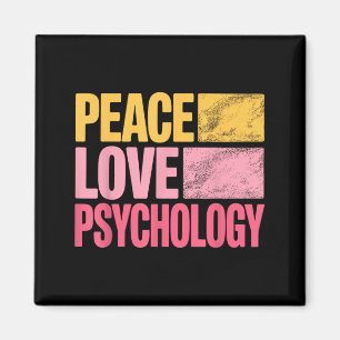 Lustige Psychologen-Kunst für Männer Frauen Psycho Magnet