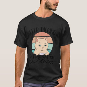 Lustige Psychologie Katze Psychologie Liebhaber Ma T-Shirt