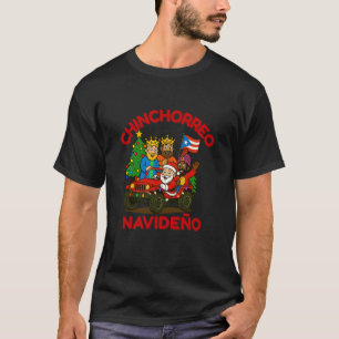 Lustige puerto-ricanische Weihnachts-Straßenreise  T-Shirt