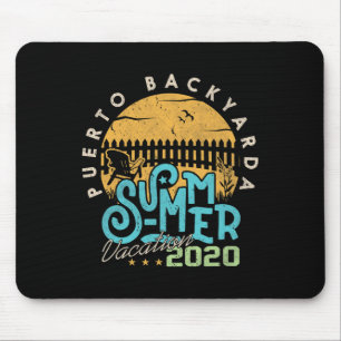 Lustige Puerto Rico Reise Urlaub Mousepad